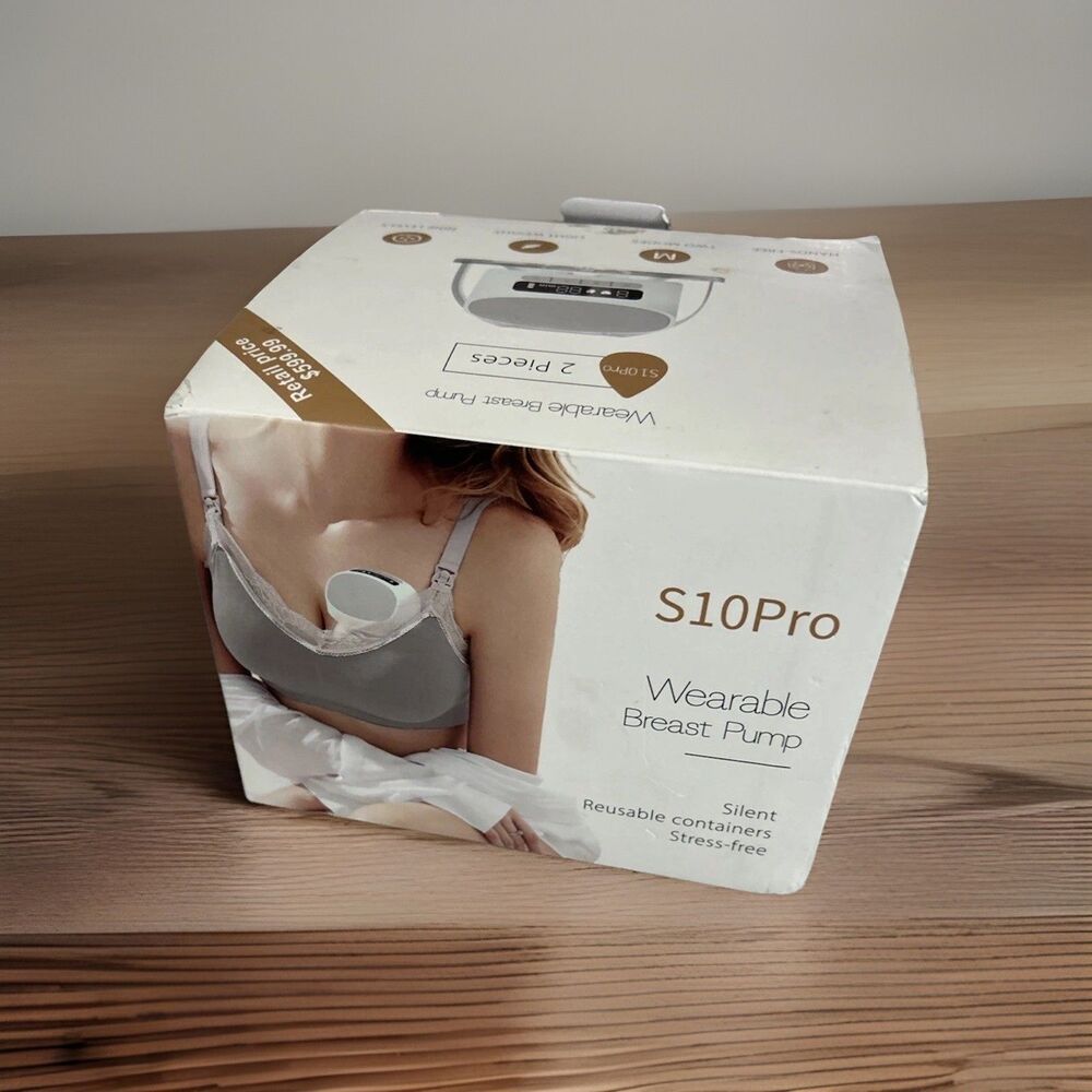 Wearable Breast Pump S10 Pro Double Hands Free Electric 2 Pack OPEN BOX NEW